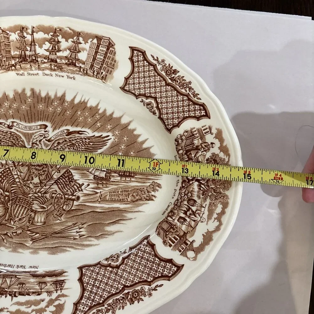 Vintage vtg oval